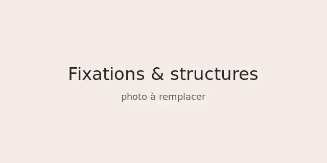 Systèmes de fixation et structures de montage distribués par feedenergy