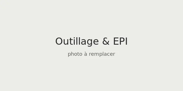 Outillage et équipements de protection individuelle distribués par feedenergy